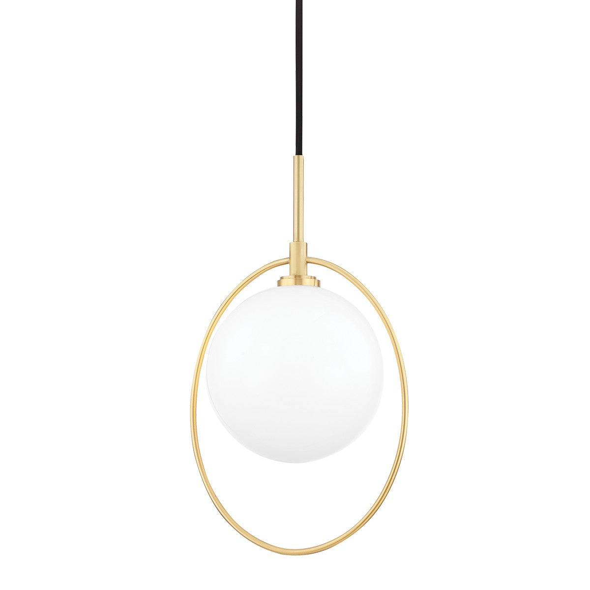 Mitzi - H493701-AGB - LED Pendant - Babette - Aged Brass