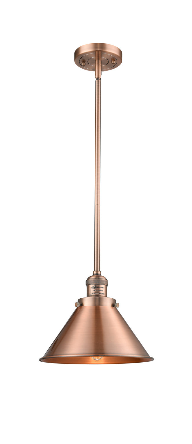 Innovations - 201S-AC-M10-AC - One Light Mini Pendant - Franklin Restoration - Antique Copper