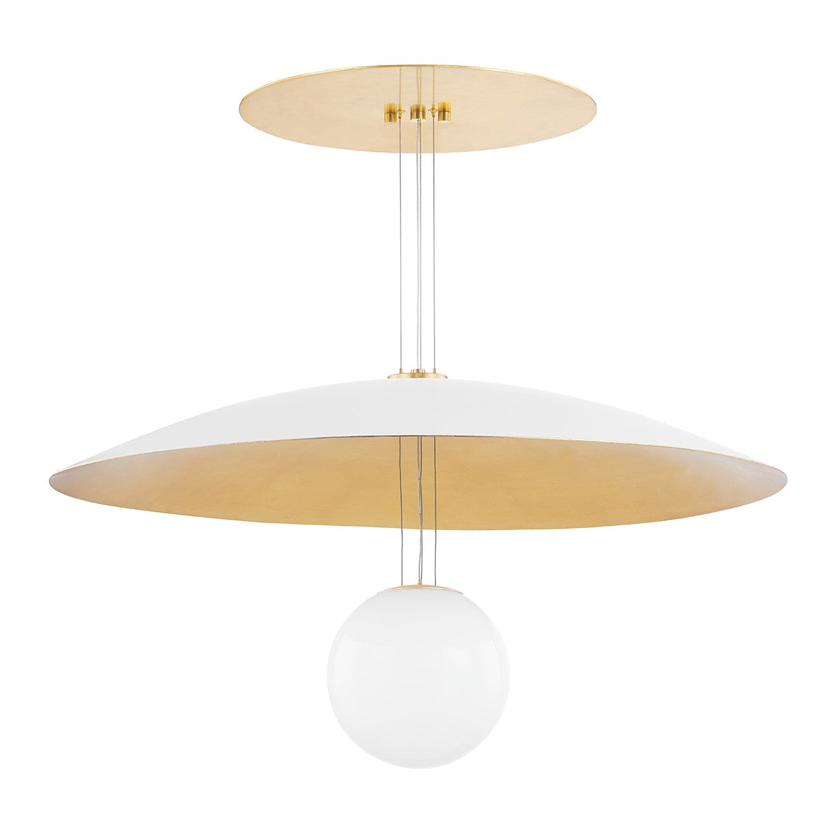 Hudson Valley - KBS1743701-L - LED Chandelier - Brim - Soft White/Gold Leaf
