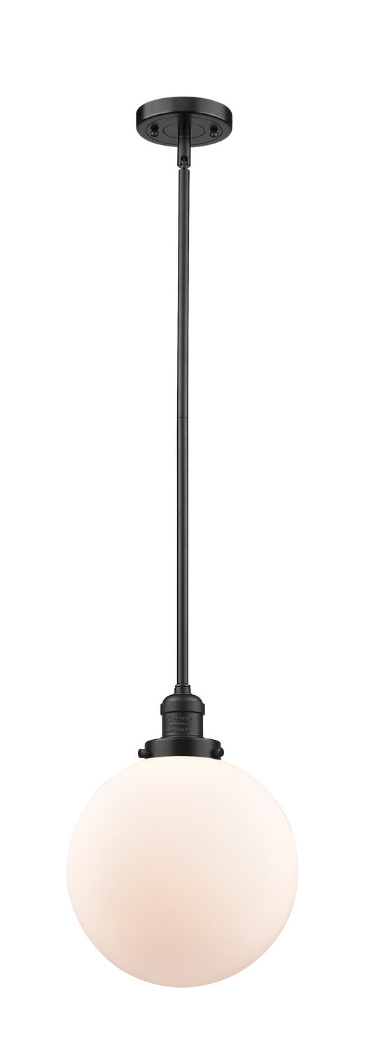 Innovations - 201S-OB-G201-10 - One Light Mini Pendant - Franklin Restoration - Oil Rubbed Bronze