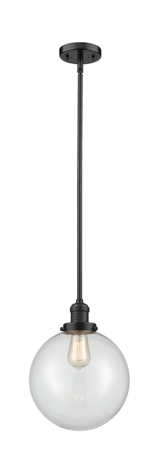 Innovations - 201S-OB-G202-10 - One Light Mini Pendant - Franklin Restoration - Oil Rubbed Bronze