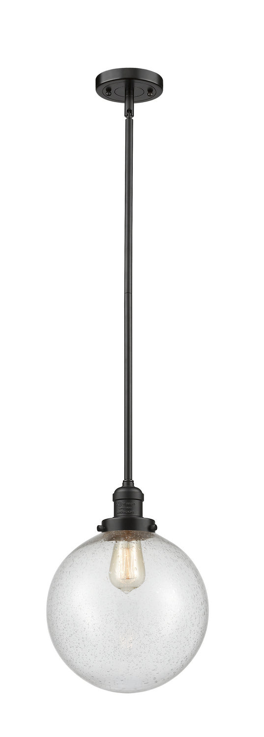 Innovations - 201S-OB-G204-10 - One Light Mini Pendant - Franklin Restoration - Oil Rubbed Bronze