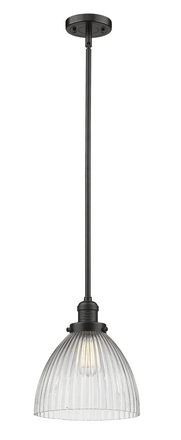 Innovations - 201S-OB-G222 - One Light Mini Pendant - Franklin Restoration - Oil Rubbed Bronze