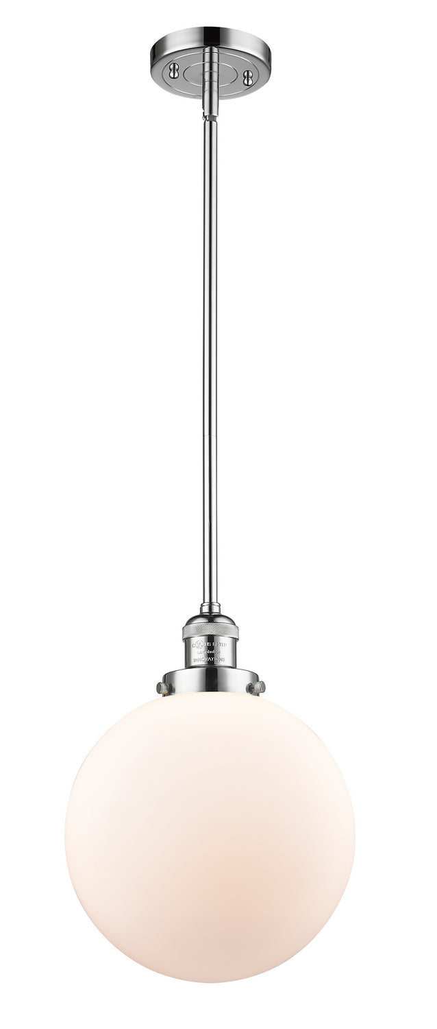 Innovations - 201S-PC-G201-10 - One Light Mini Pendant - Franklin Restoration - Polished Chrome