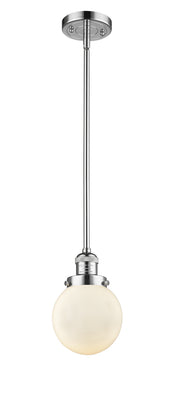 Innovations - 201S-PC-G201-6 - One Light Mini Pendant - Franklin Restoration - Polished Chrome