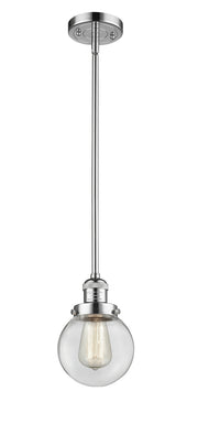 Innovations - 201S-PC-G202-6 - One Light Mini Pendant - Franklin Restoration - Polished Chrome
