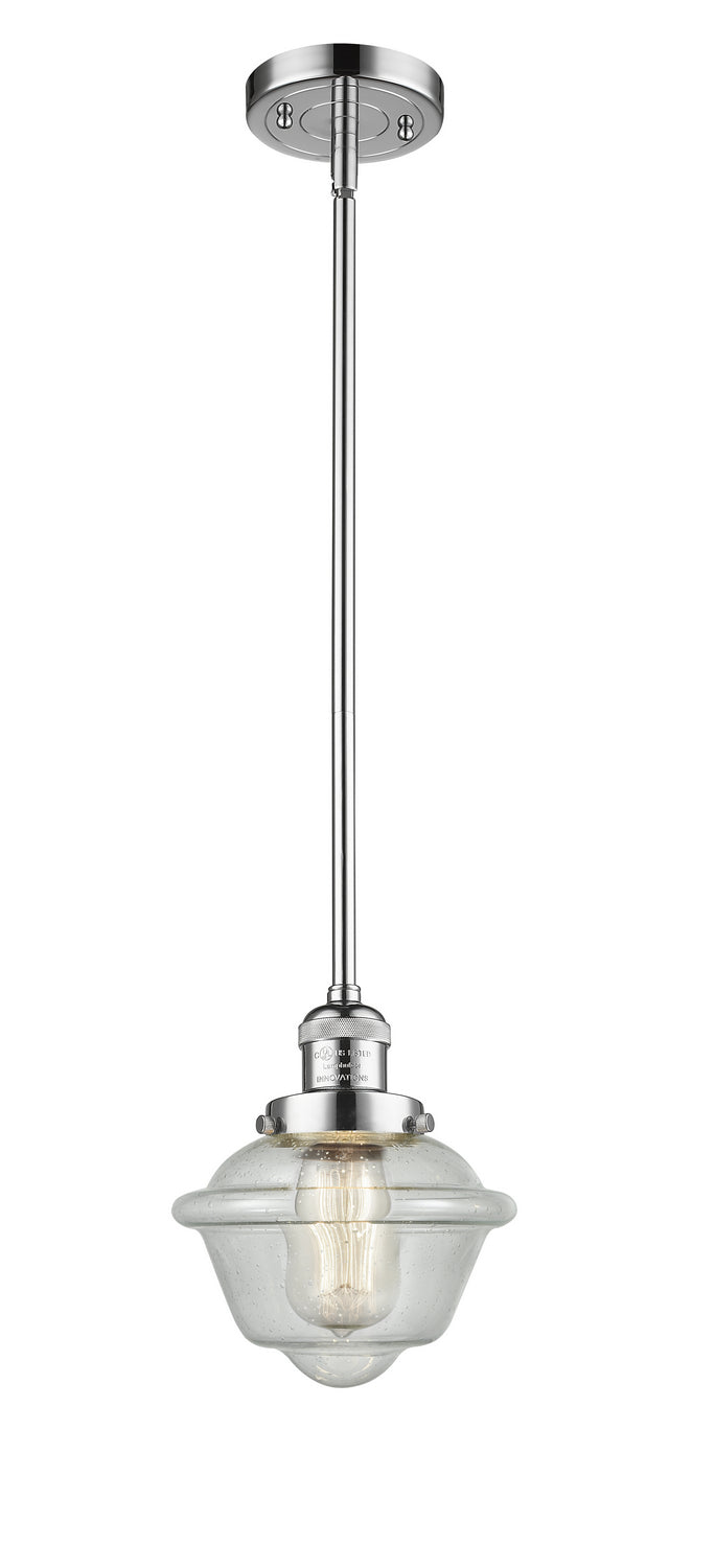 Innovations - 201S-PC-G534 - One Light Mini Pendant - Franklin Restoration - Polished Chrome