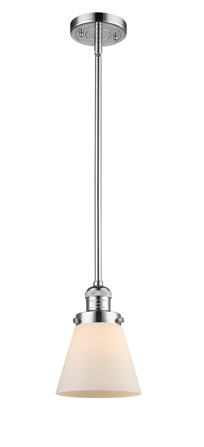 Innovations - 201S-PC-G61 - One Light Mini Pendant - Franklin Restoration - Polished Chrome