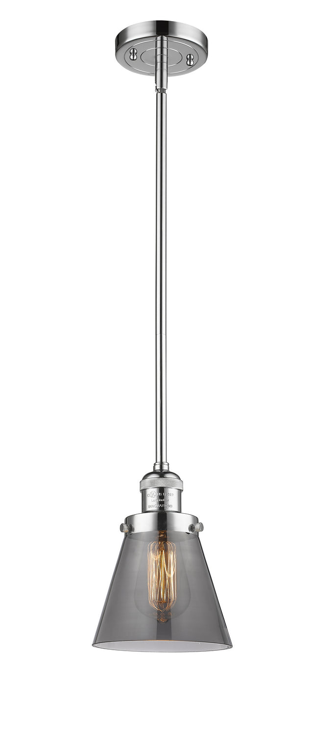 Innovations - 201S-PC-G63 - One Light Mini Pendant - Franklin Restoration - Polished Chrome