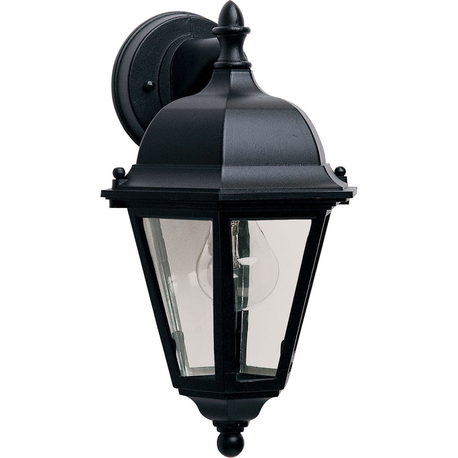 Maxim - 1000BK - One Light Outdoor Wall Lantern - Westlake - Black