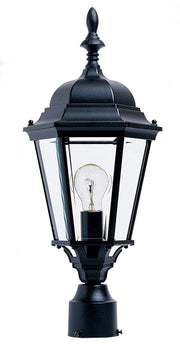Maxim - 1005BK - One Light Outdoor Pole/Post Lantern - Westlake - Black