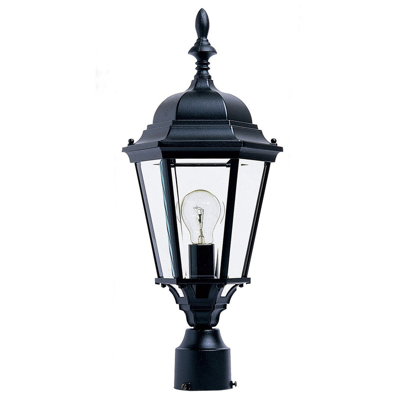 Maxim - 1005BK - One Light Outdoor Pole/Post Lantern - Westlake - Black