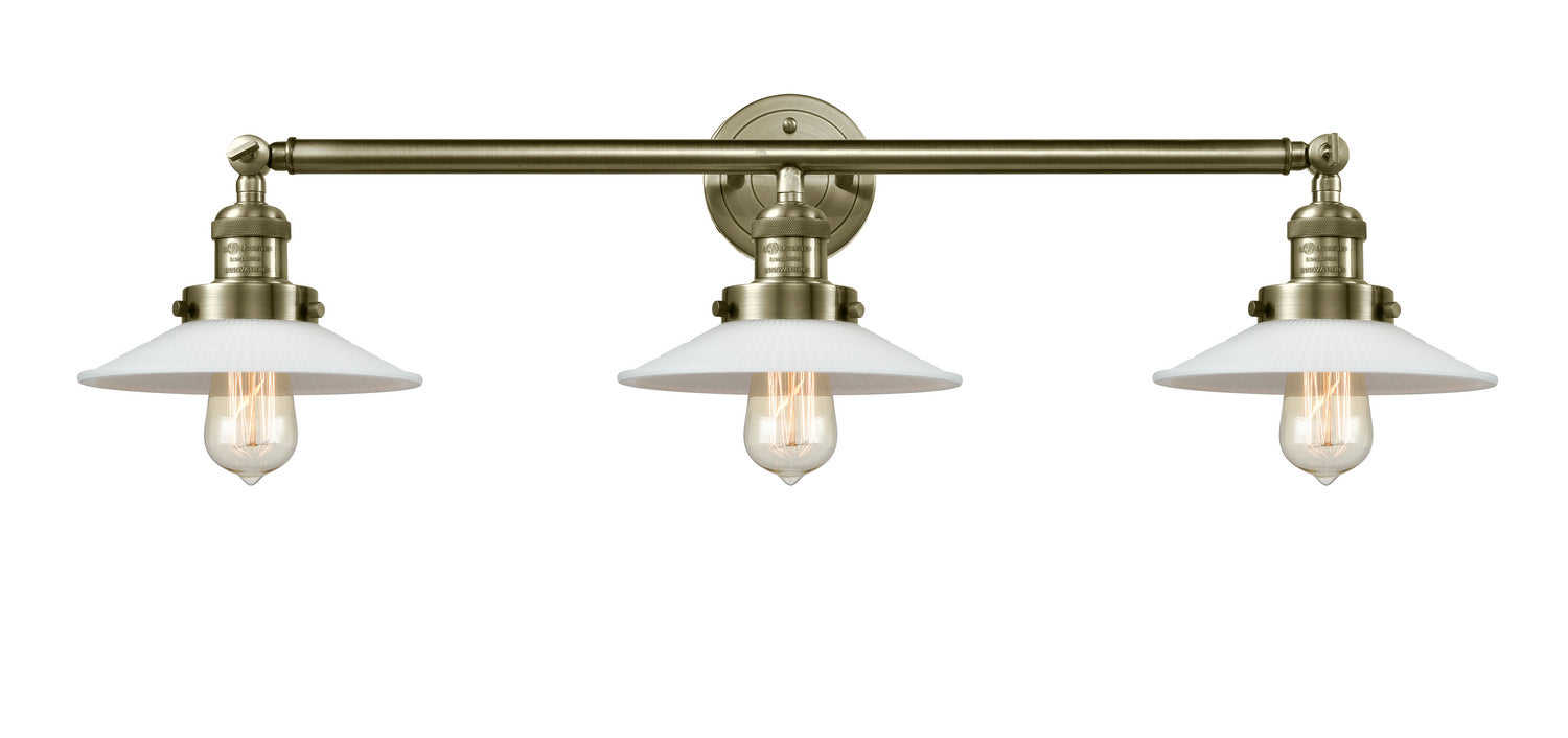 Innovations - 205-AB-G1 - Three Light Bath Vanity - Franklin Restoration - Antique Brass