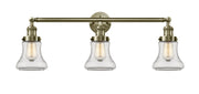 Innovations - 205-AB-G192 - Three Light Bath Vanity - Franklin Restoration - Antique Brass