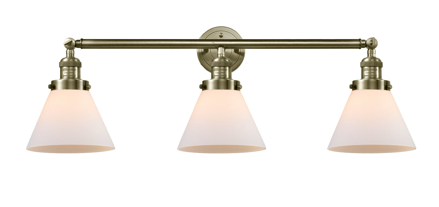 Innovations - 205-AB-G41 - Three Light Bath Vanity - Franklin Restoration - Antique Brass