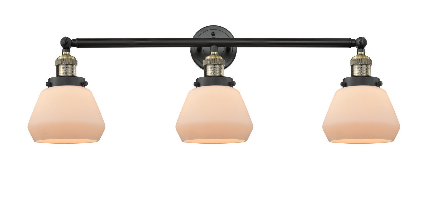 Innovations - 205-BAB-G171 - Three Light Bath Vanity - Franklin Restoration - Black Antique Brass