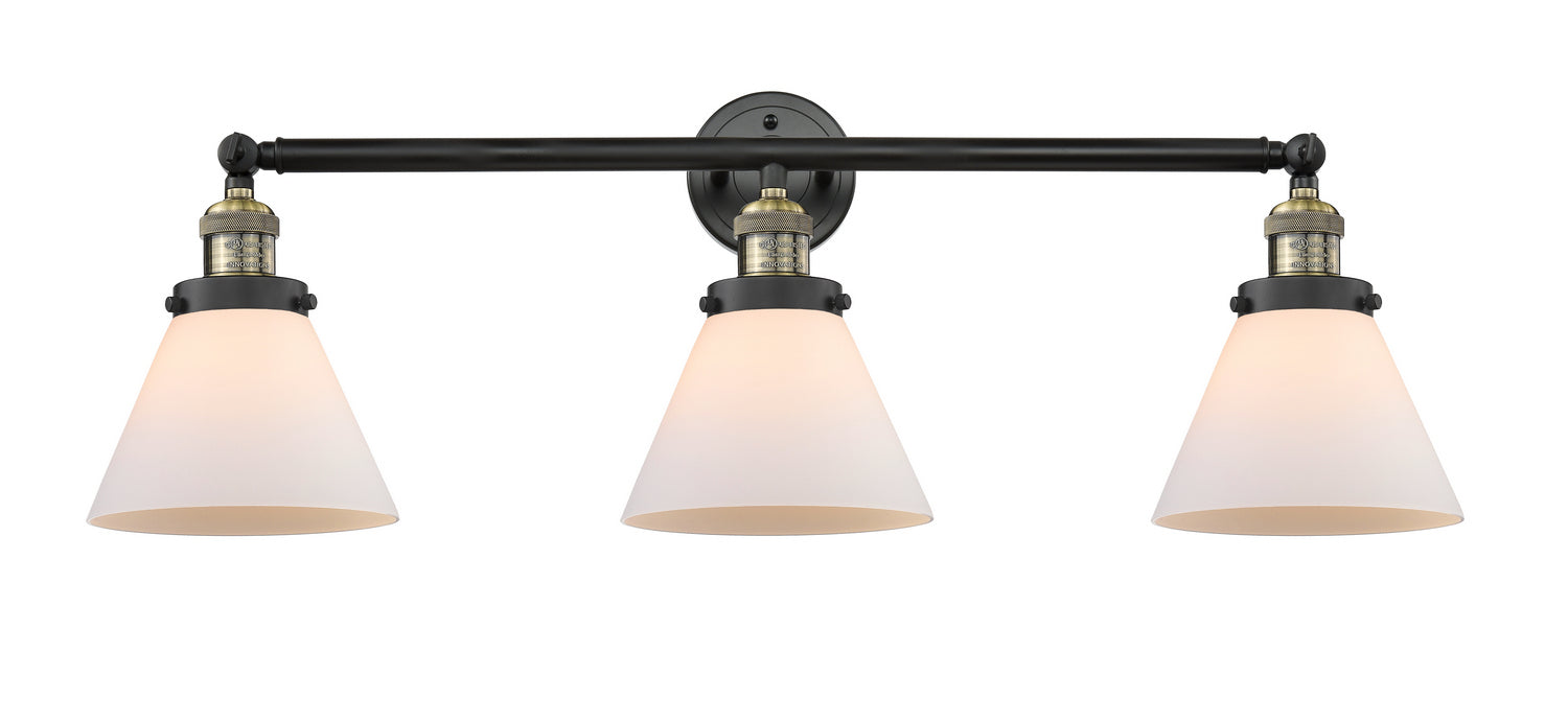 Innovations - 205-BAB-G41 - Three Light Bath Vanity - Franklin Restoration - Black Antique Brass