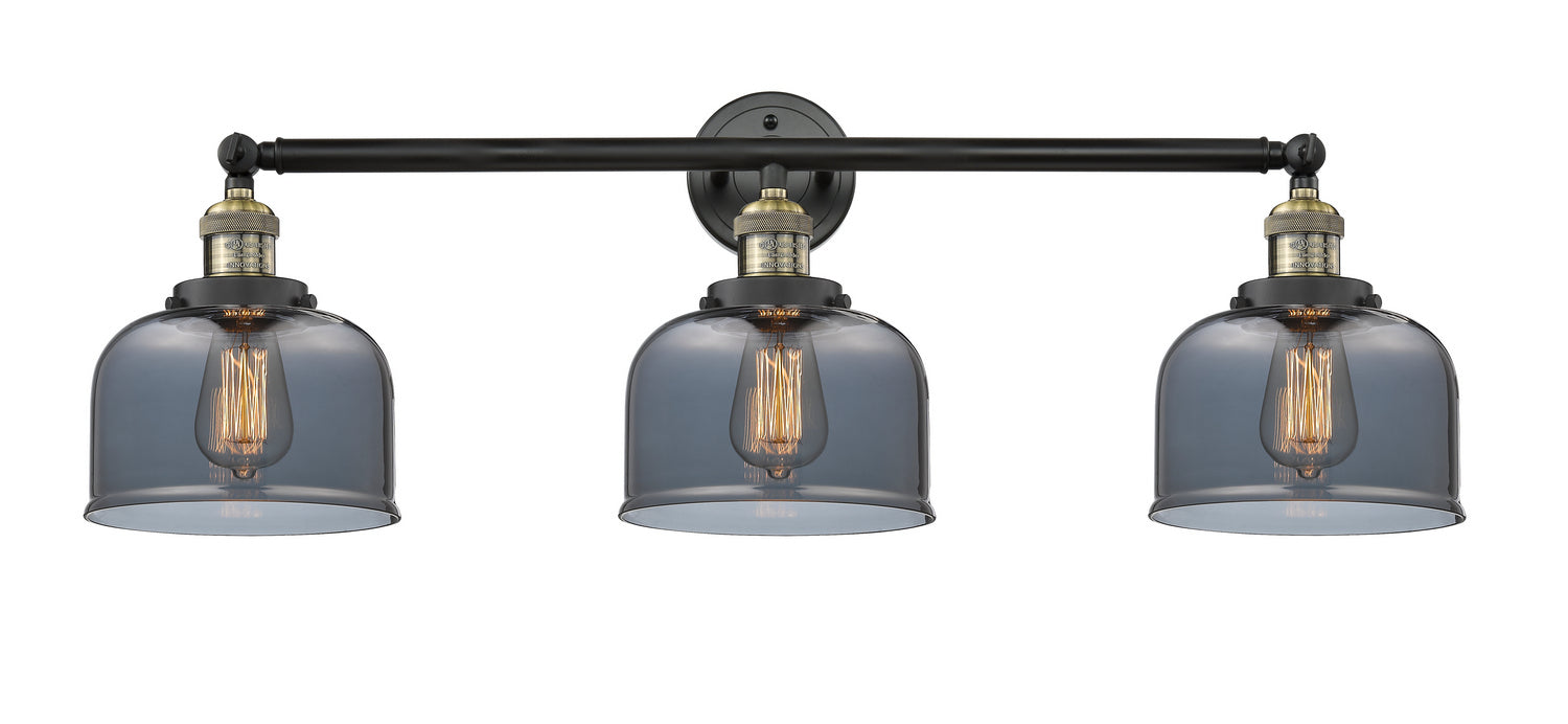 Innovations - 205-BAB-G73 - Three Light Bath Vanity - Franklin Restoration - Black Antique Brass