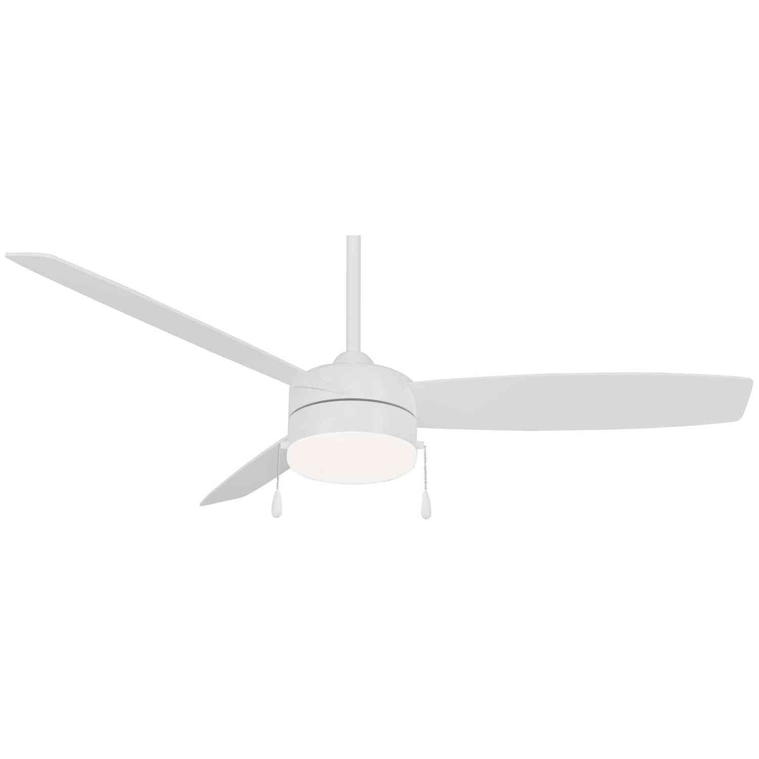 Minka Aire - F670L-WHF - 54"Ceiling Fan - Airetor Iii - Flat White