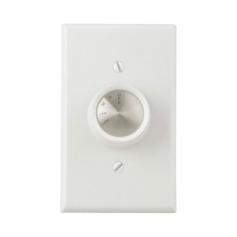 Craftmade - CM-4SDH - 4 Speed Rotary Dial Fan Control - 4 Speed Rotary Fan Control - White