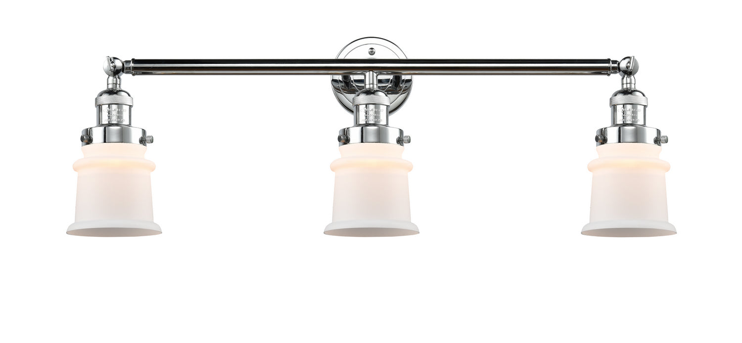 Innovations - 205-PC-G181S - Three Light Bath Vanity - Franklin Restoration - Polished Chrome
