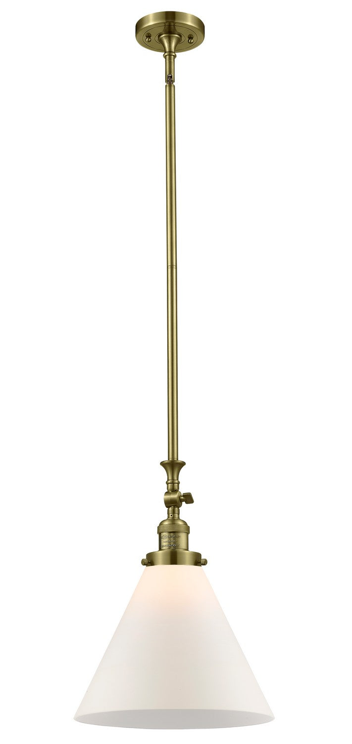Innovations - 206-AB-G41-L - One Light Mini Pendant - Franklin Restoration - Antique Brass