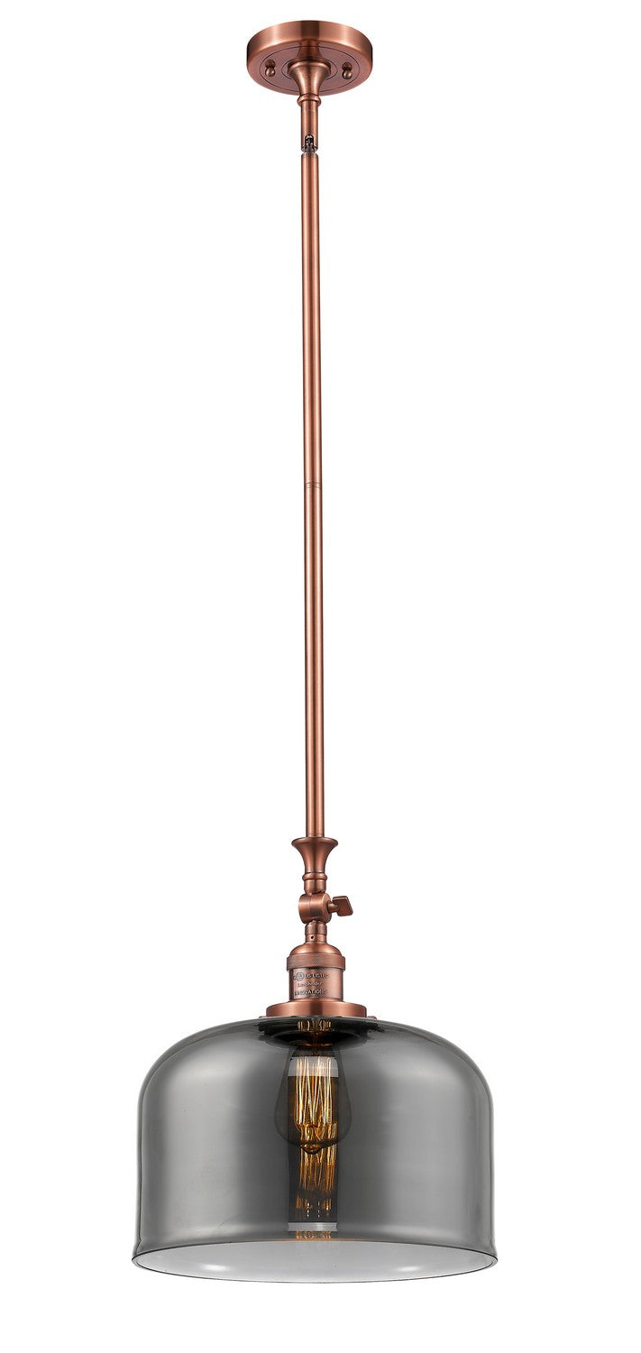 Innovations - 206-AC-G73-L - One Light Mini Pendant - Franklin Restoration - Antique Copper
