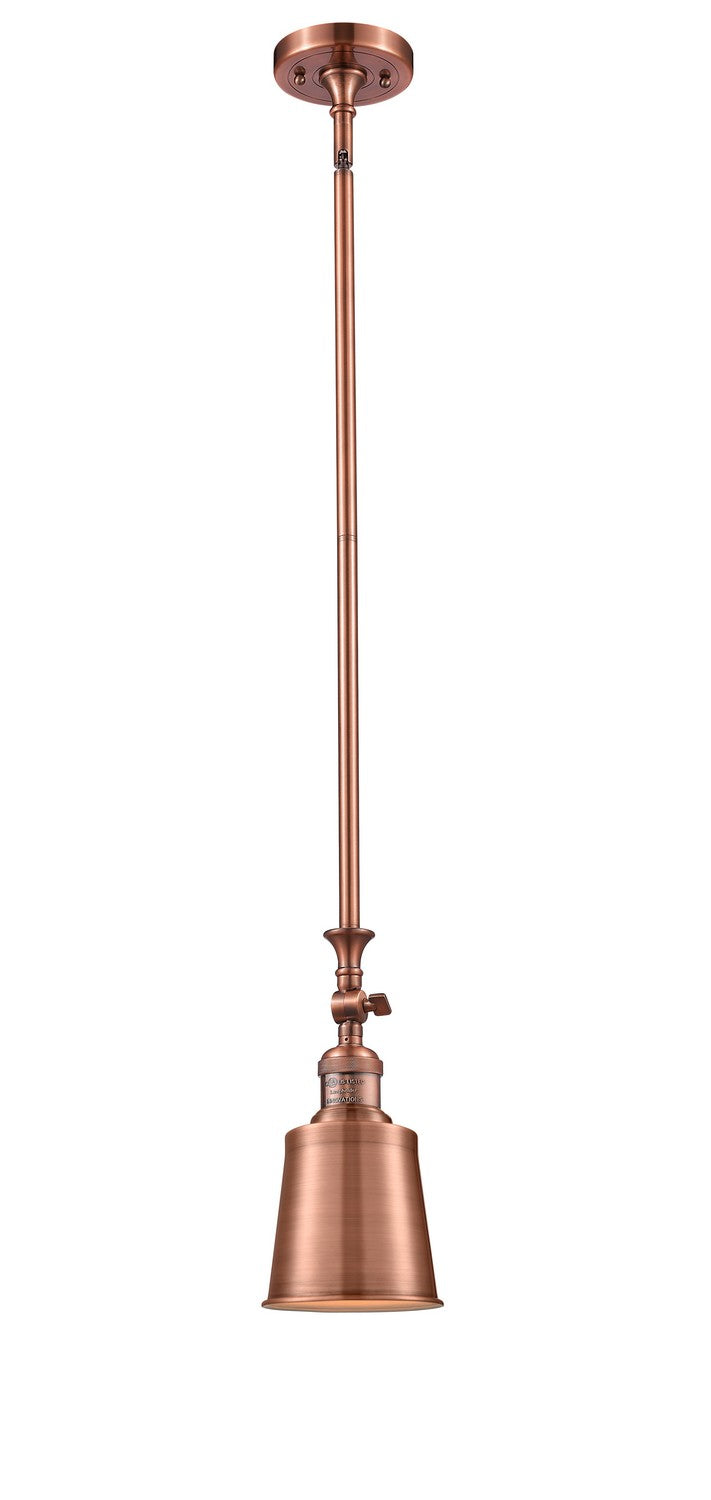 Innovations - 206-AC-M9-AC - One Light Mini Pendant - Franklin Restoration - Antique Copper