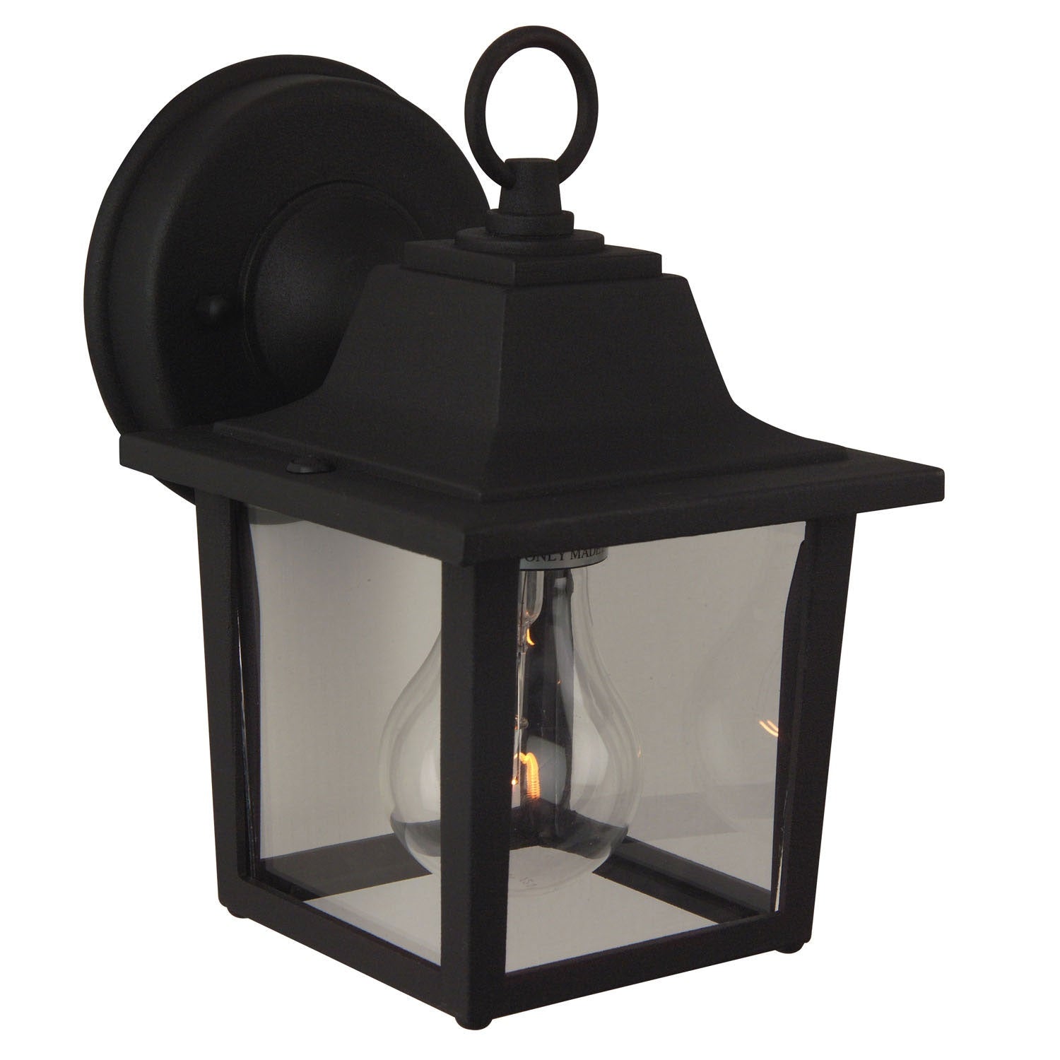 Craftmade - Z190-TB - One Light Wall Mount - Coach Lights Cast - Textured Black