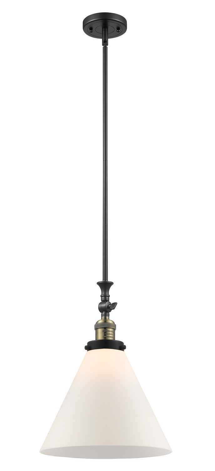 Innovations - 206-BAB-G41-L - One Light Mini Pendant - Franklin Restoration - Black Antique Brass