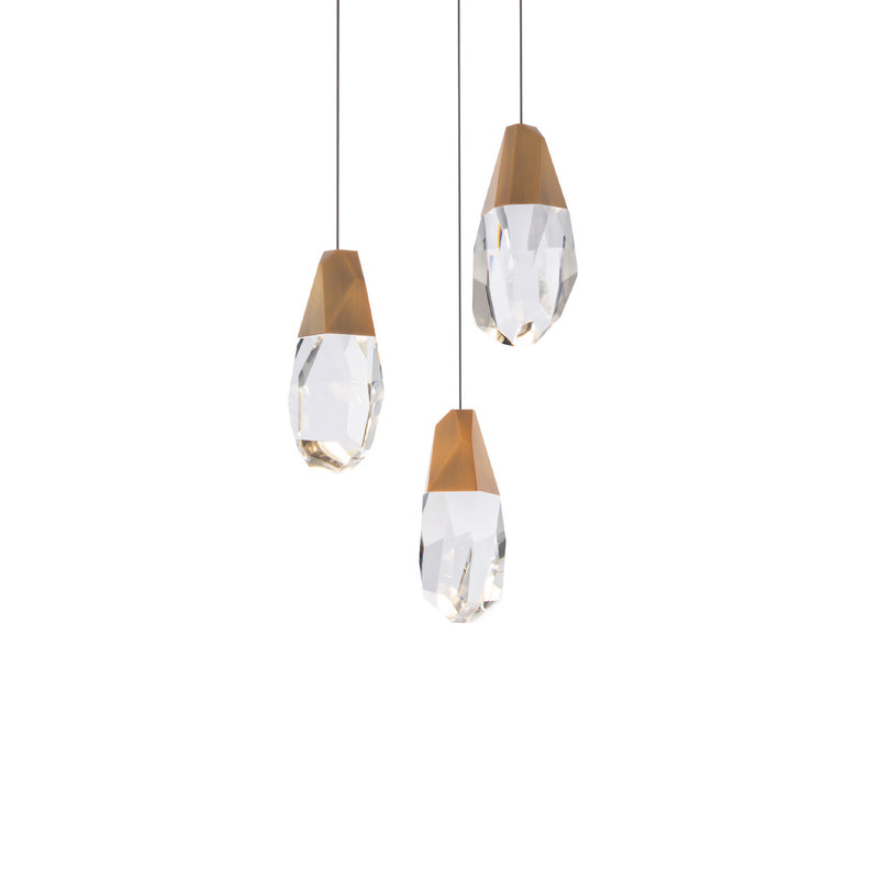 Schonbek Beyond - BPD20203O-AB - LED Pendant - Martini - Aged Brass