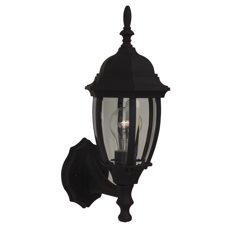 Craftmade - Z260-TB - One Light Wall Mount - Bent Glass Cast - Textured Black