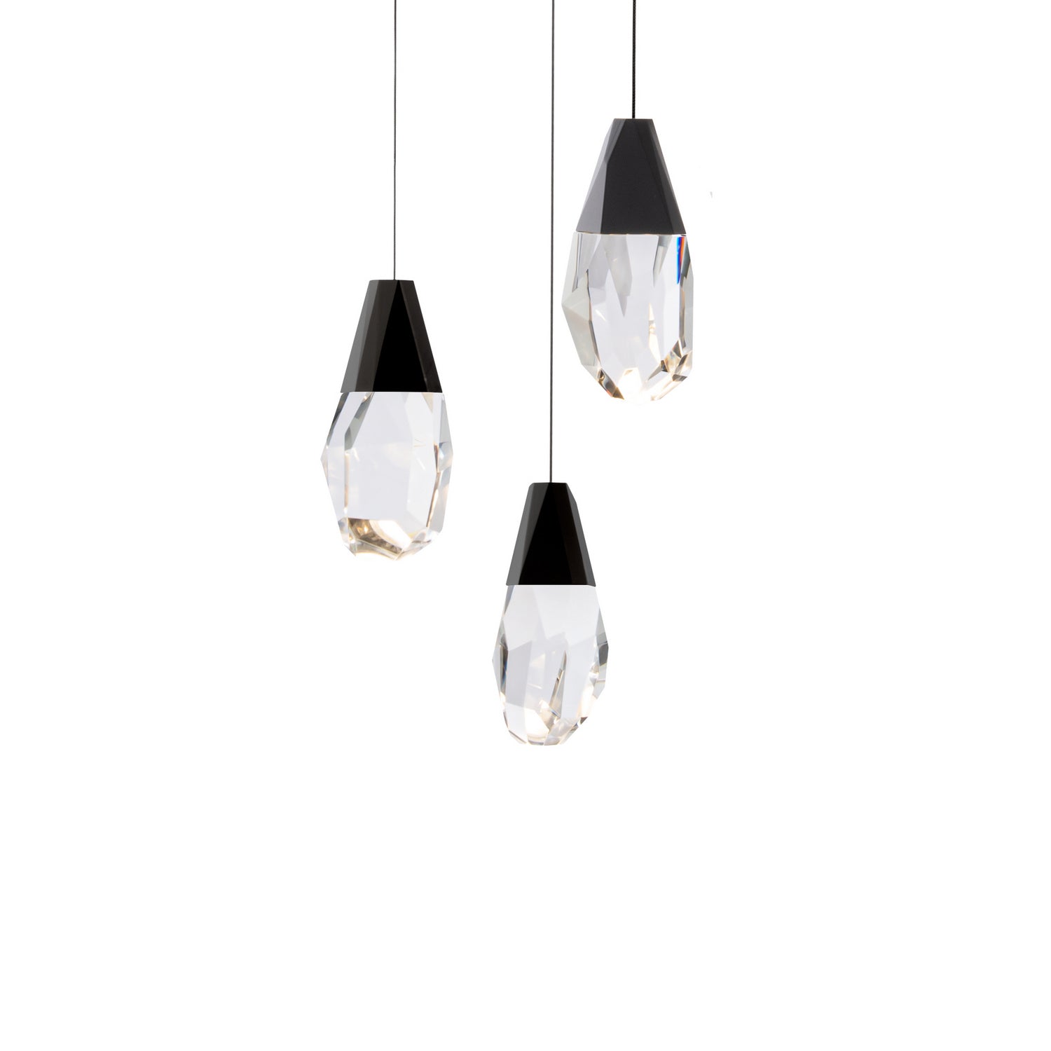 Schonbek Beyond - BPD20203O-BK - LED Pendant - Martini - Black