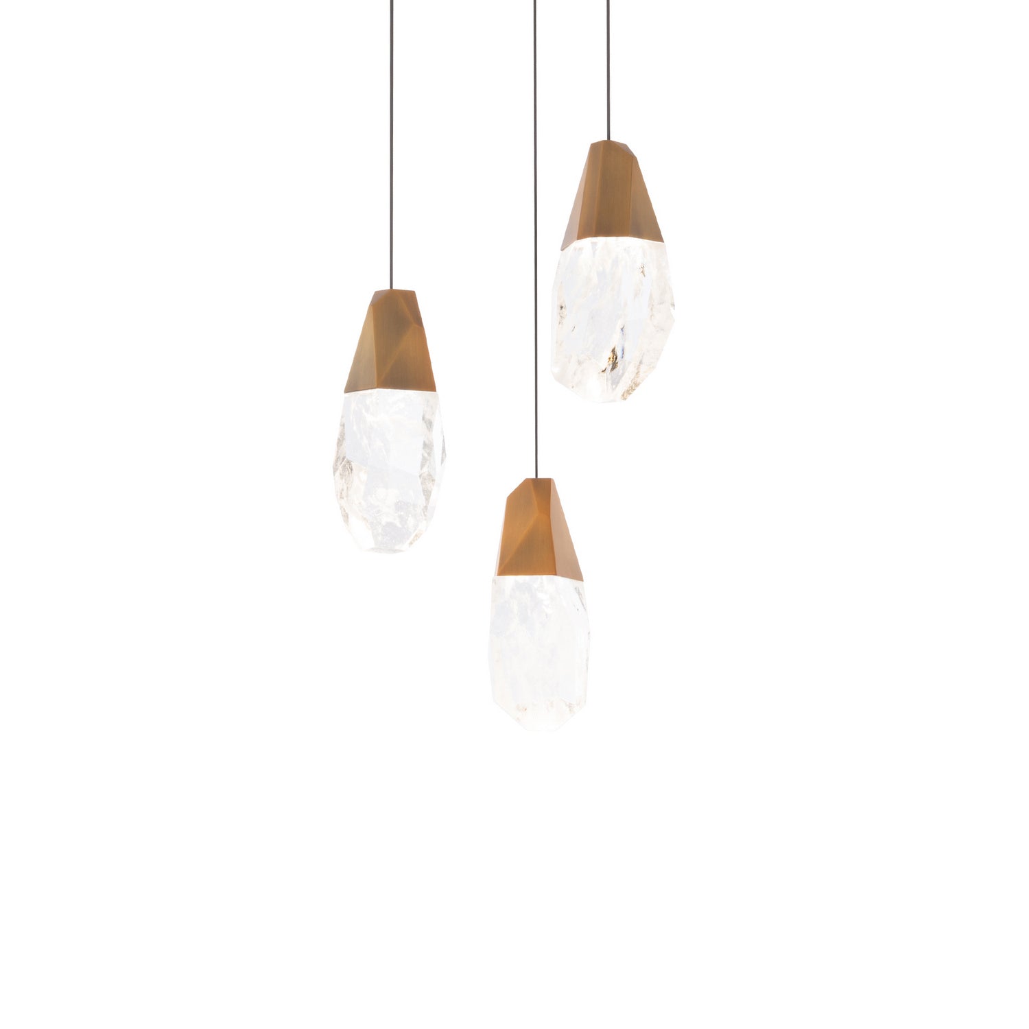 Schonbek Beyond - BPD20203OH-AB - LED Pendant - Martini - Aged Brass