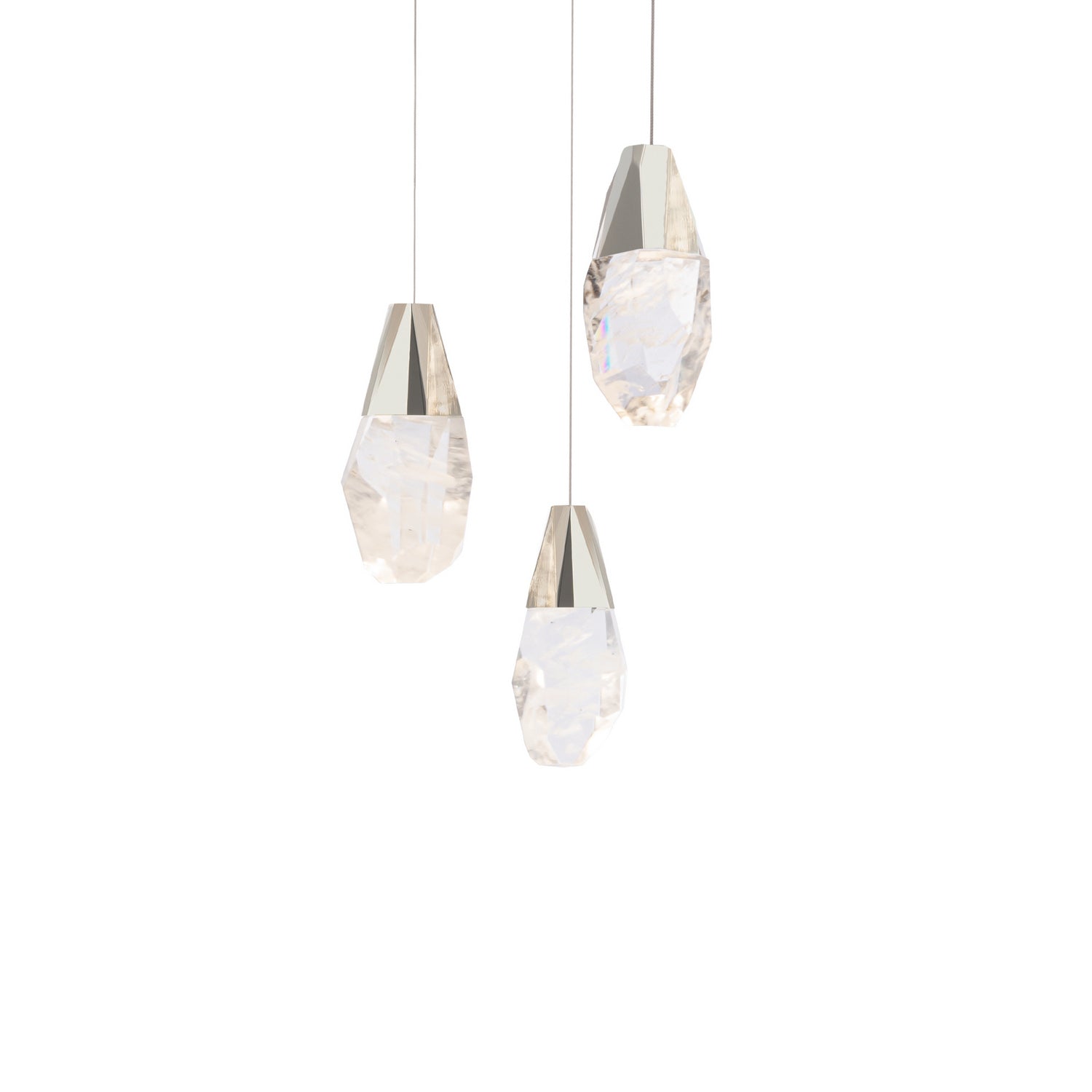 Schonbek Beyond - BPD20203OH-PN - LED Pendant - Martini - Polished Nickel
