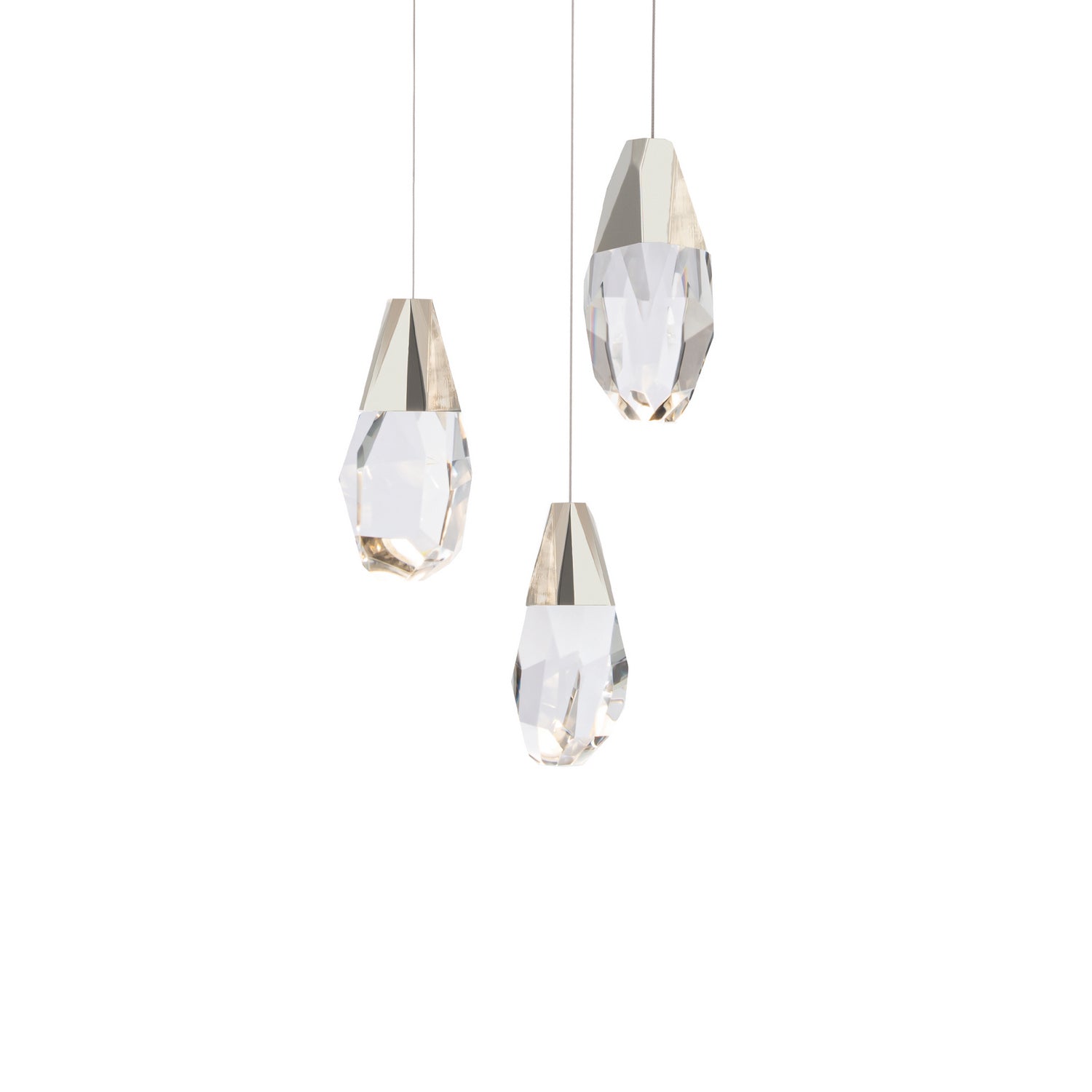 Schonbek Beyond - BPD20203O-PN - LED Pendant - Martini - Polished Nickel