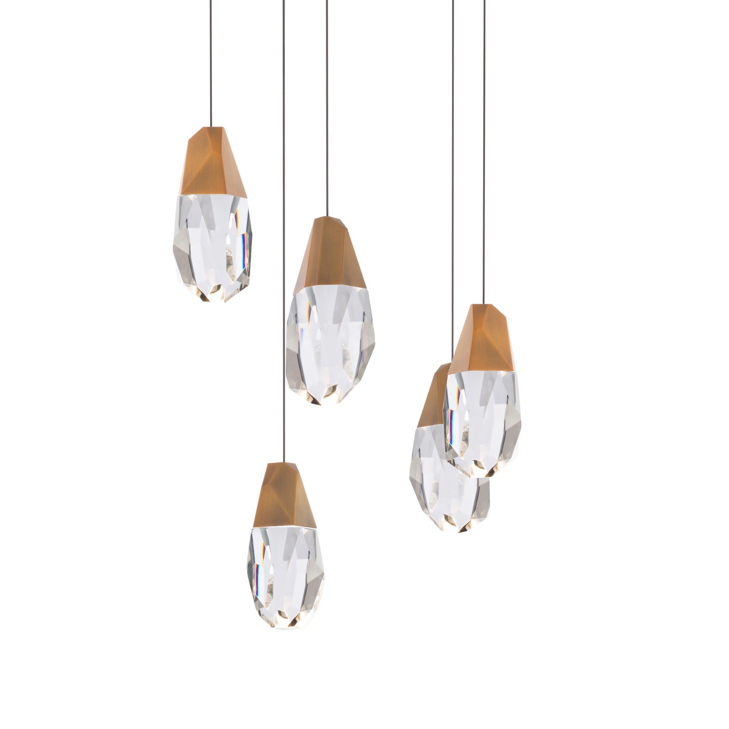 Schonbek Beyond - BPD20205O-AB - LED Chandelier - Martini - Aged Brass