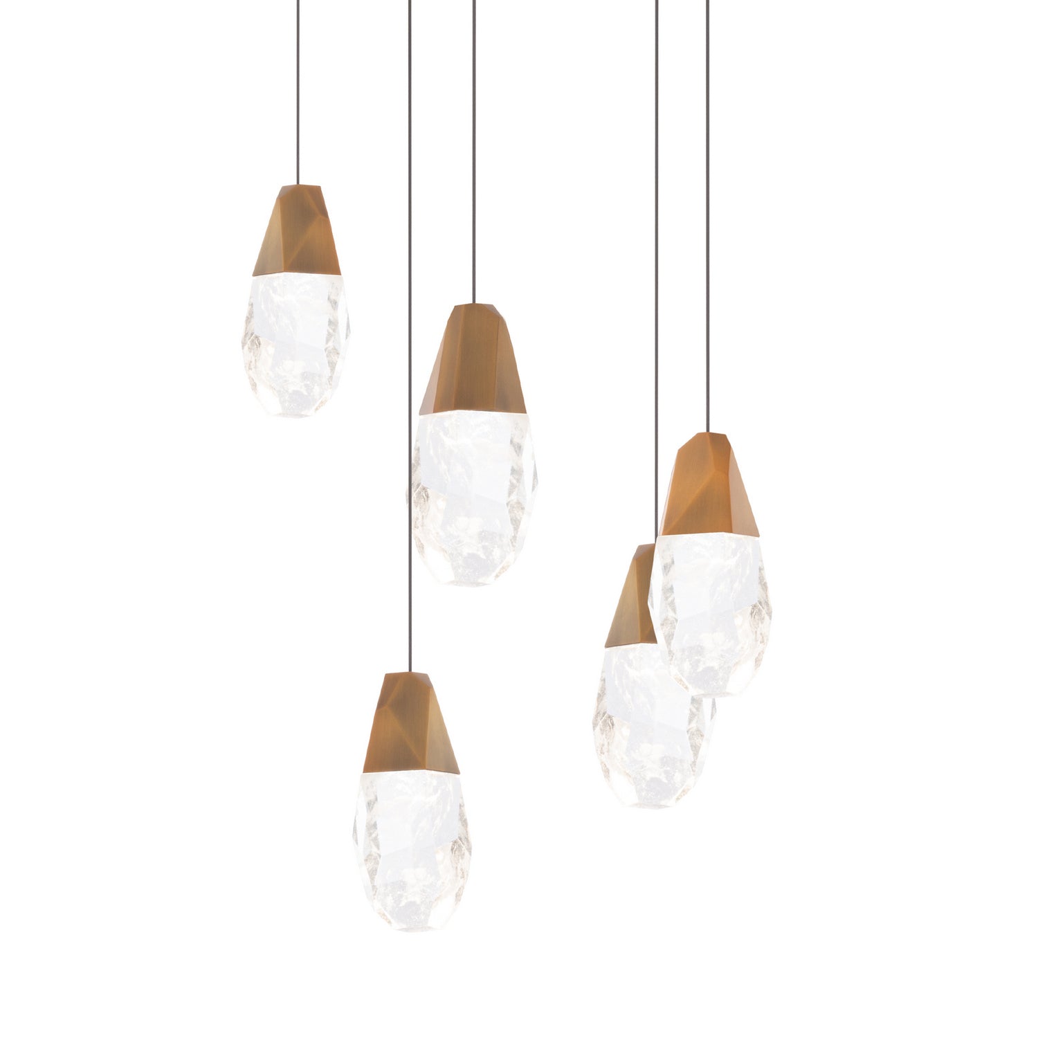 Schonbek Beyond - BPD20205OH-AB - LED Chandelier - Martini - Aged Brass