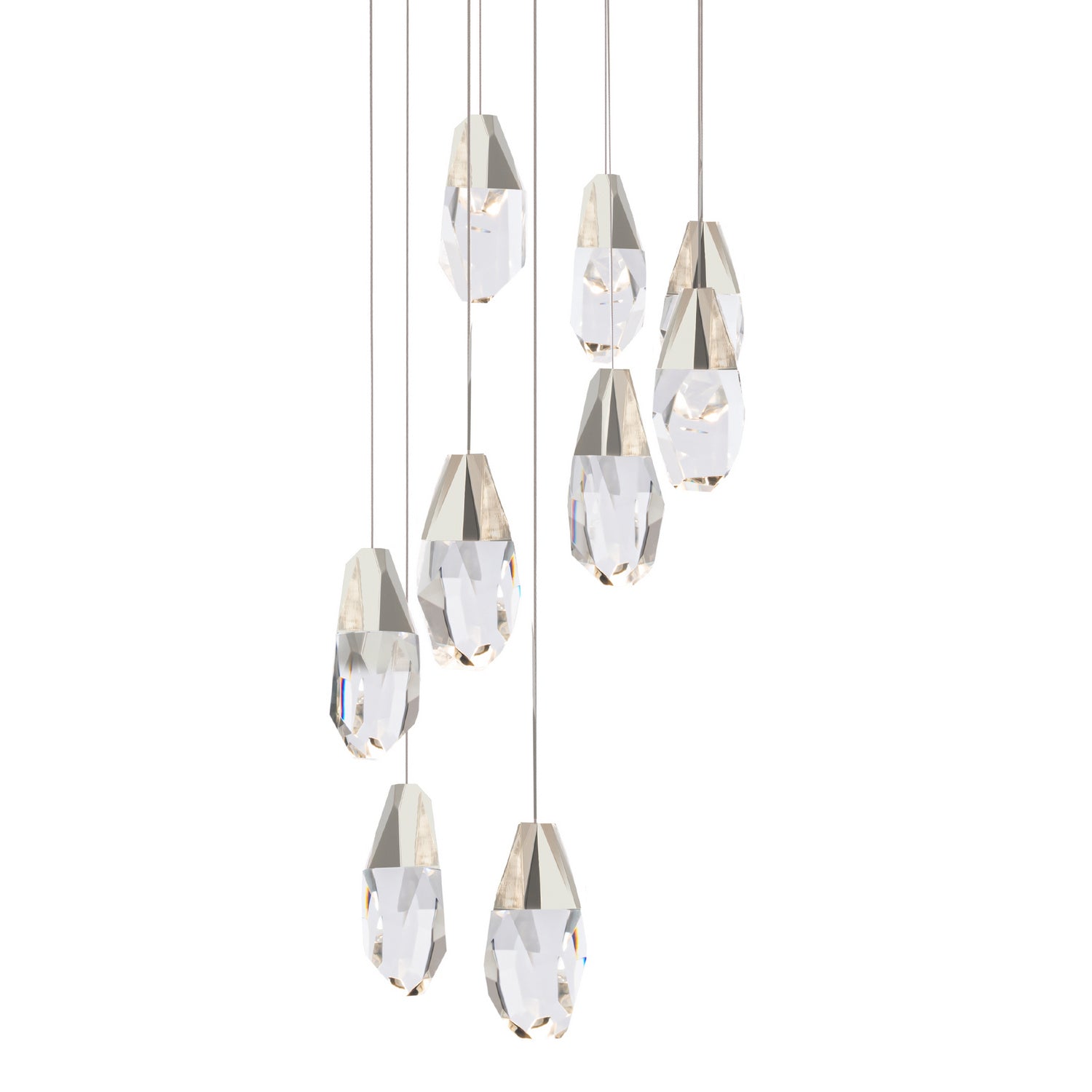 Schonbek Beyond - BPD20209O-PN - LED Pendant - Martini - Polished Nickel