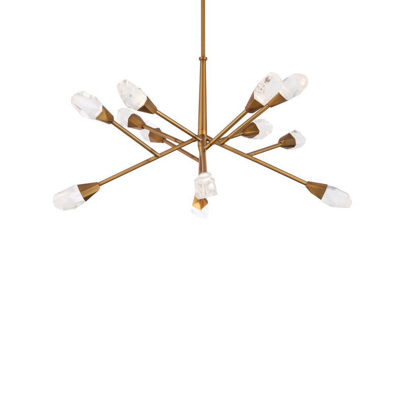 Schonbek Beyond - BPD32232-AB - LED Pendant - Synapse - Aged Brass