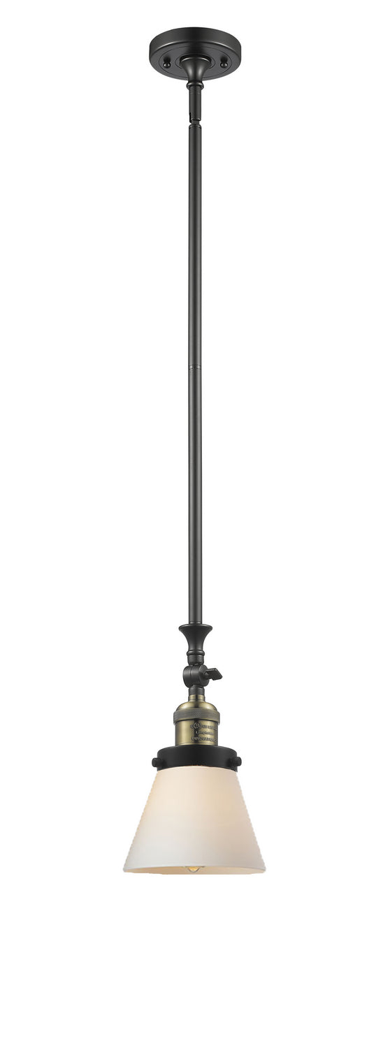 Innovations - 206-BAB-G61 - One Light Mini Pendant - Franklin Restoration - Black Antique Brass