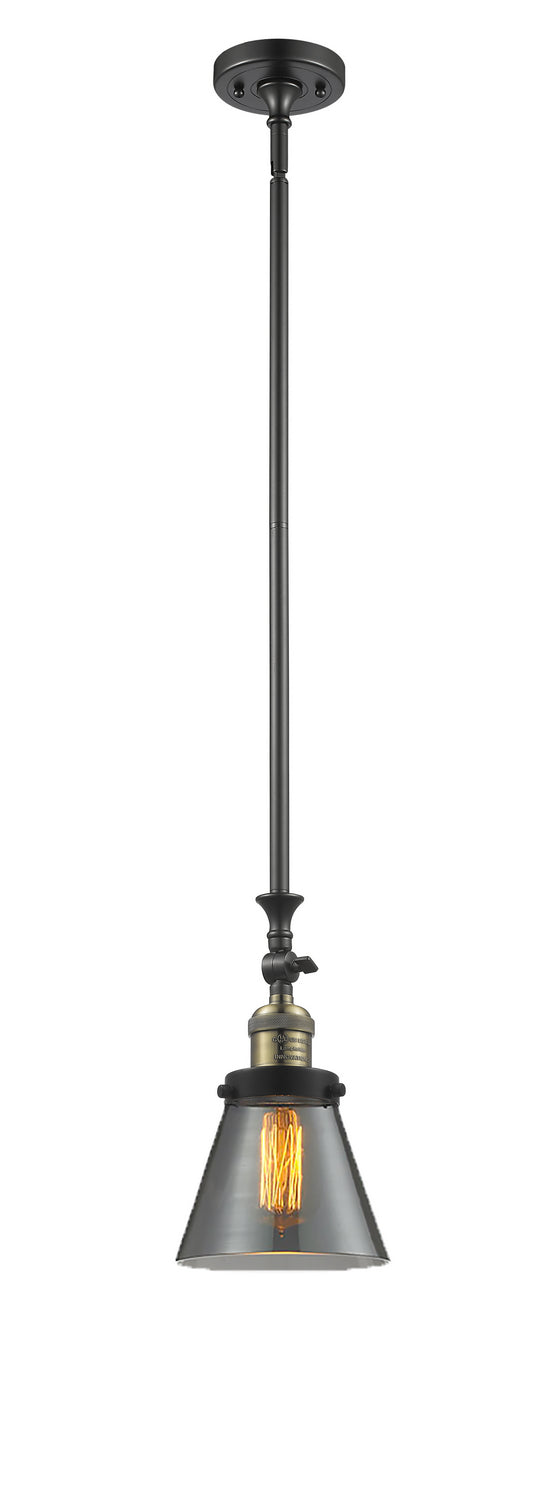 Innovations - 206-BAB-G63 - One Light Mini Pendant - Franklin Restoration - Black Antique Brass