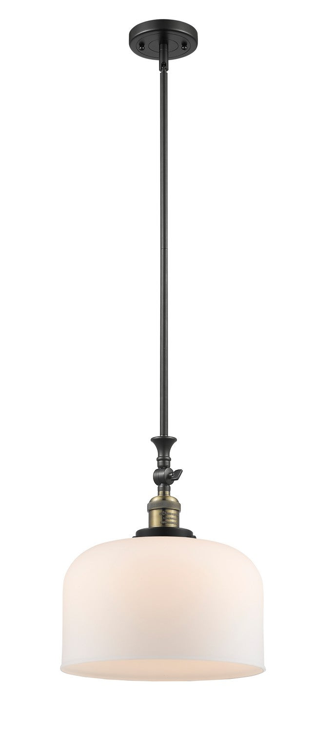 Innovations - 206-BAB-G71-L - One Light Mini Pendant - Franklin Restoration - Black Antique Brass