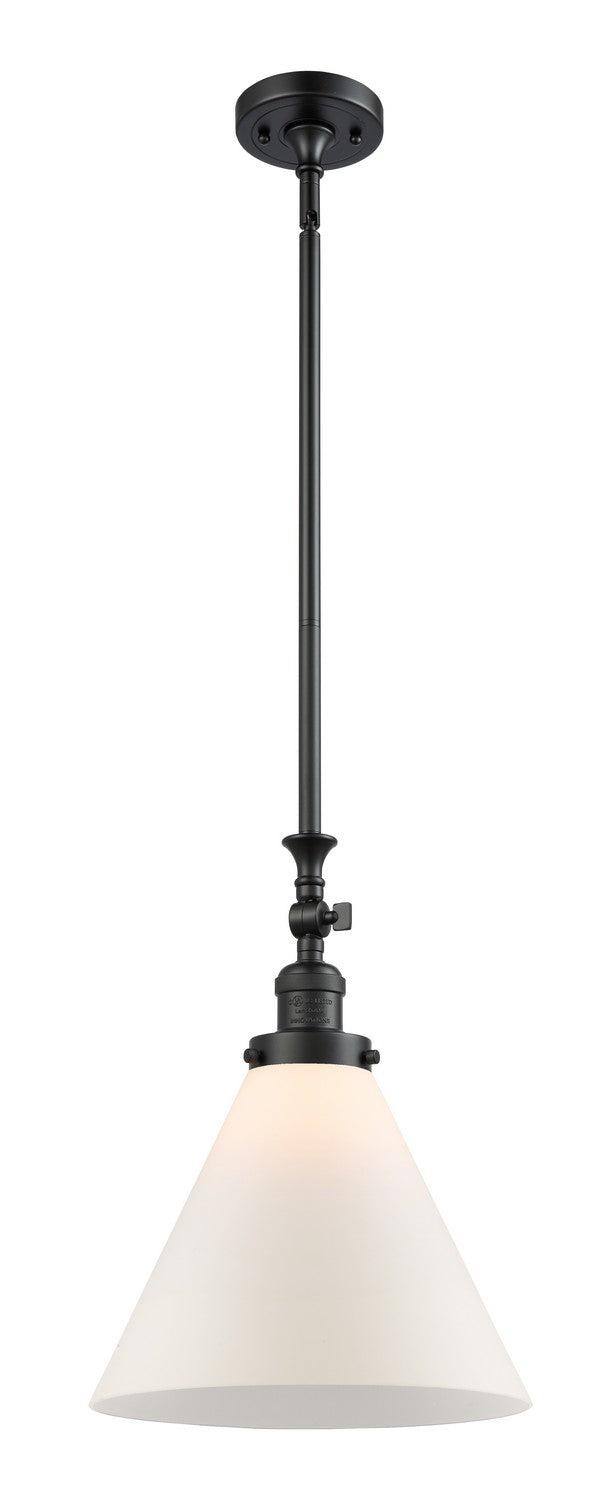 Innovations - 206-BK-G41-L - One Light Mini Pendant - Franklin Restoration - Matte Black