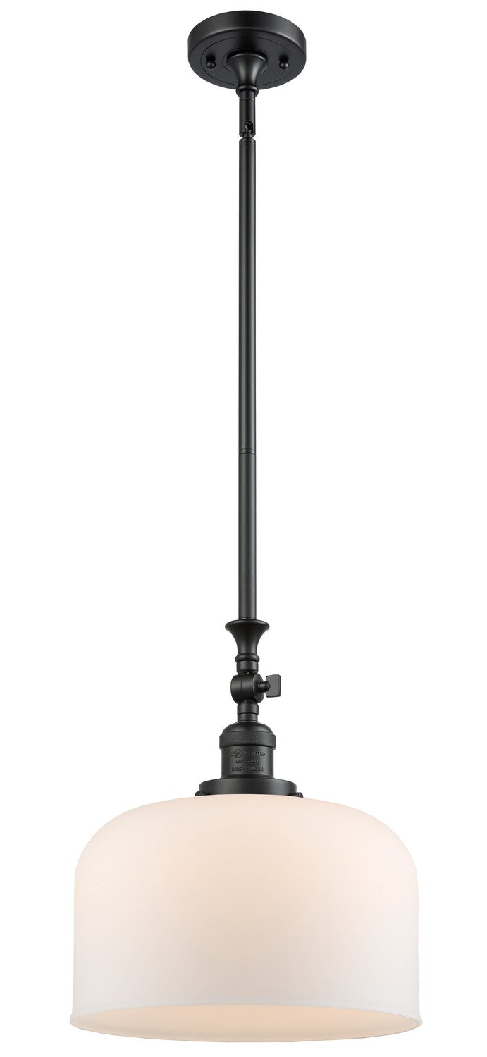 Innovations - 206-BK-G71-L - One Light Mini Pendant - Franklin Restoration - Matte Black