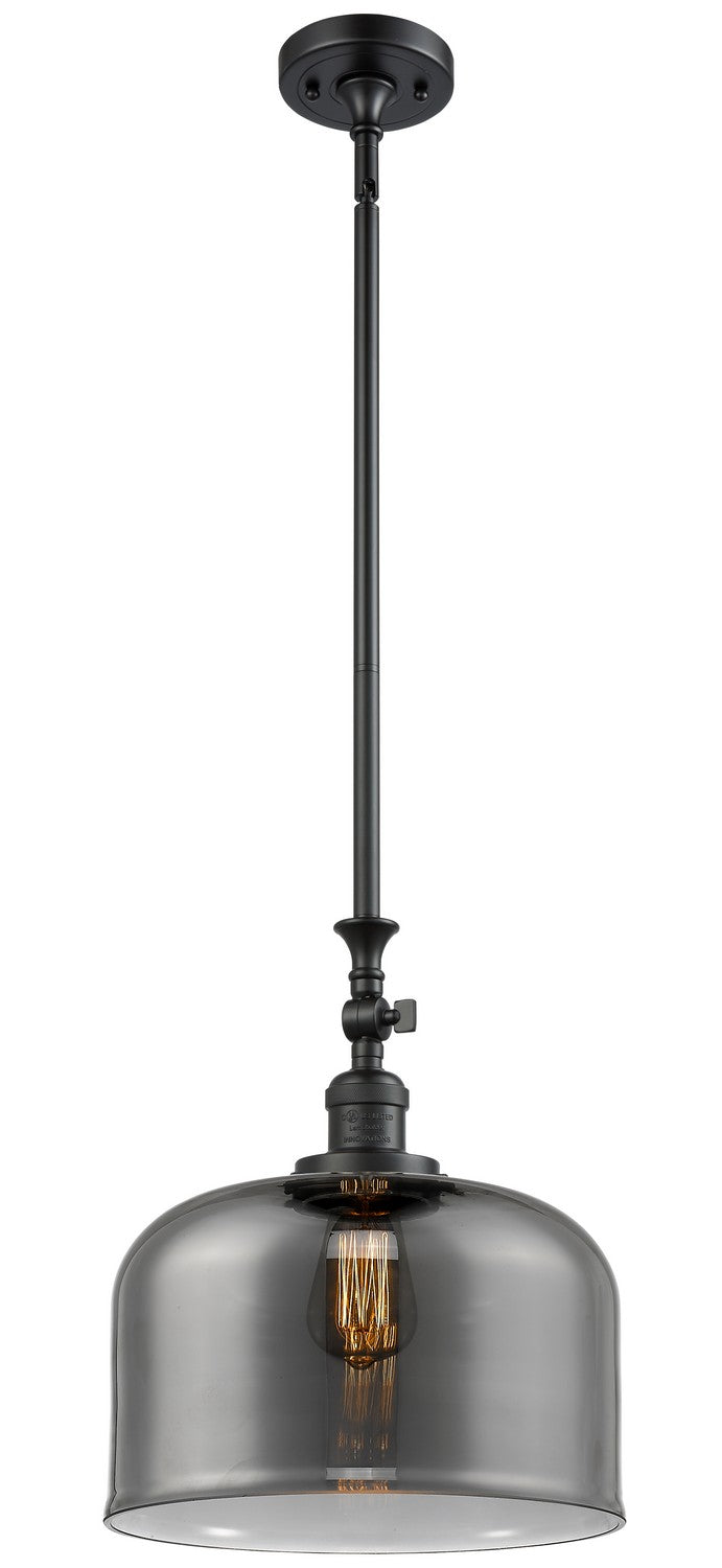 Innovations - 206-BK-G73-L - One Light Mini Pendant - Franklin Restoration - Matte Black