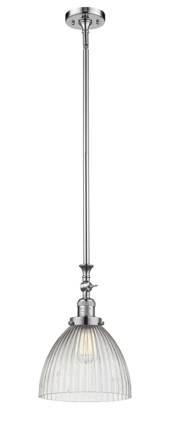 Innovations - 206-PC-G222 - One Light Mini Pendant - Franklin Restoration - Polished Chrome