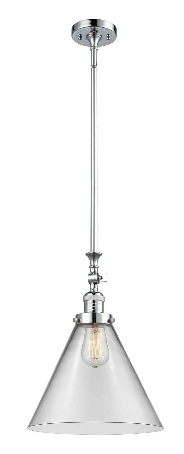 Innovations - 206-PC-G42-L - One Light Mini Pendant - Franklin Restoration - Polished Chrome