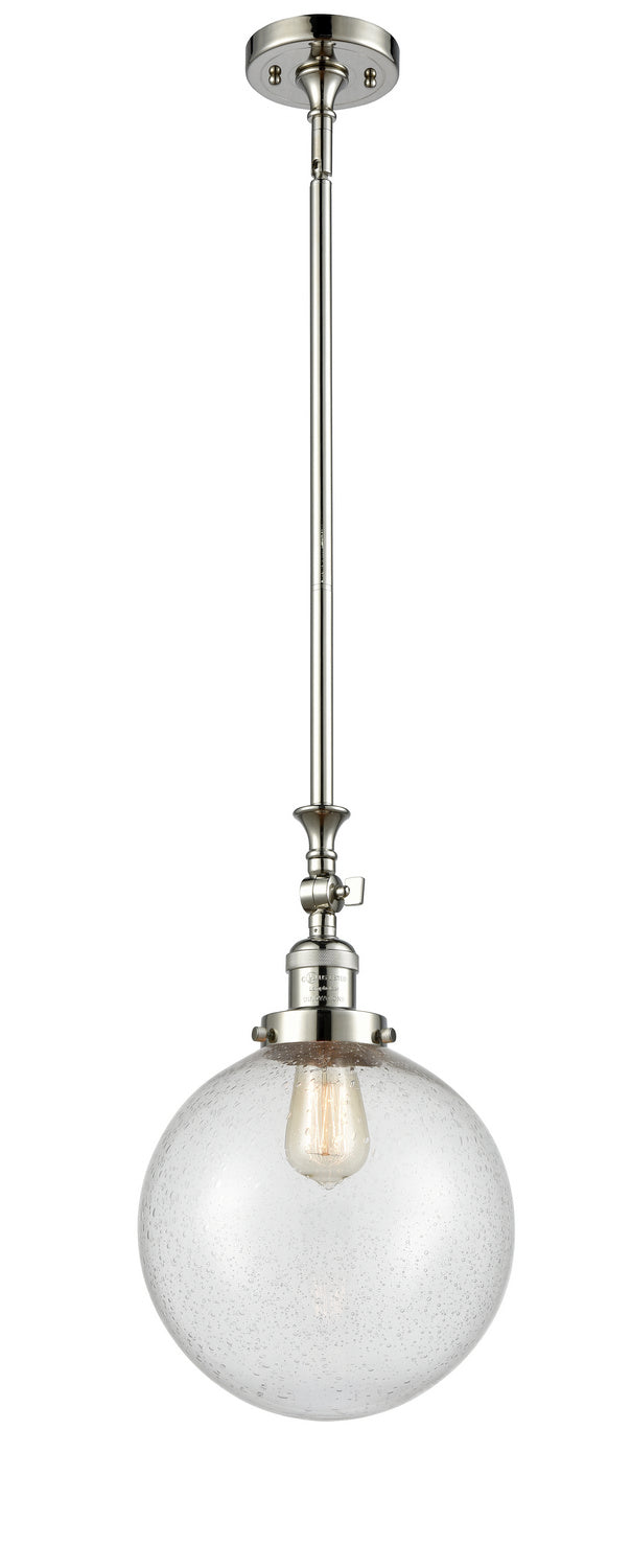 Innovations - 206-PN-G204-10 - One Light Mini Pendant - Franklin Restoration - Polished Nickel