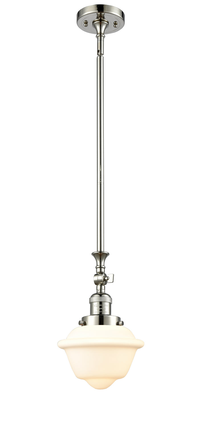 Innovations - 206-PN-G531 - One Light Mini Pendant - Franklin Restoration - Polished Nickel